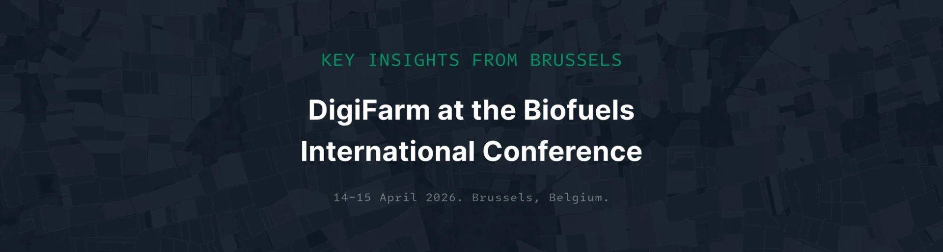 DigiFarm – The Earth Intelligence Engine